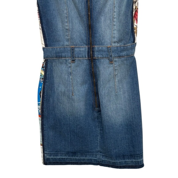 Dolce & Gabbana Silk Cotton Sleeveless Mini Dress Size IT 38 US XS - Picture 6 of 9